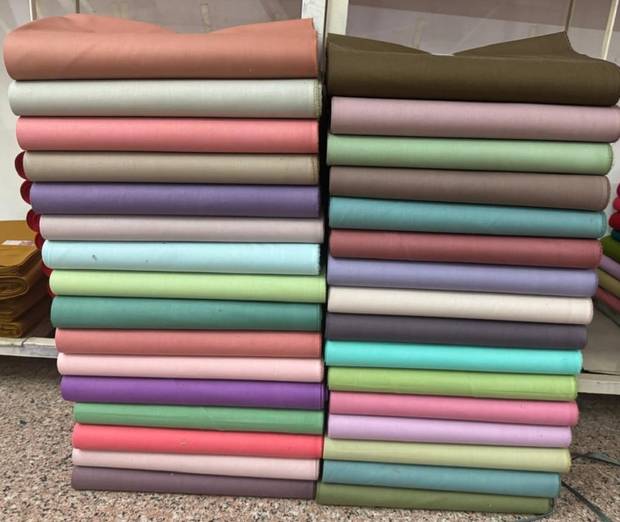 Cotton Petticoat Fabric — 80–120 GSM 100% Cotton wholesale fabric by Balaji Textile Mills